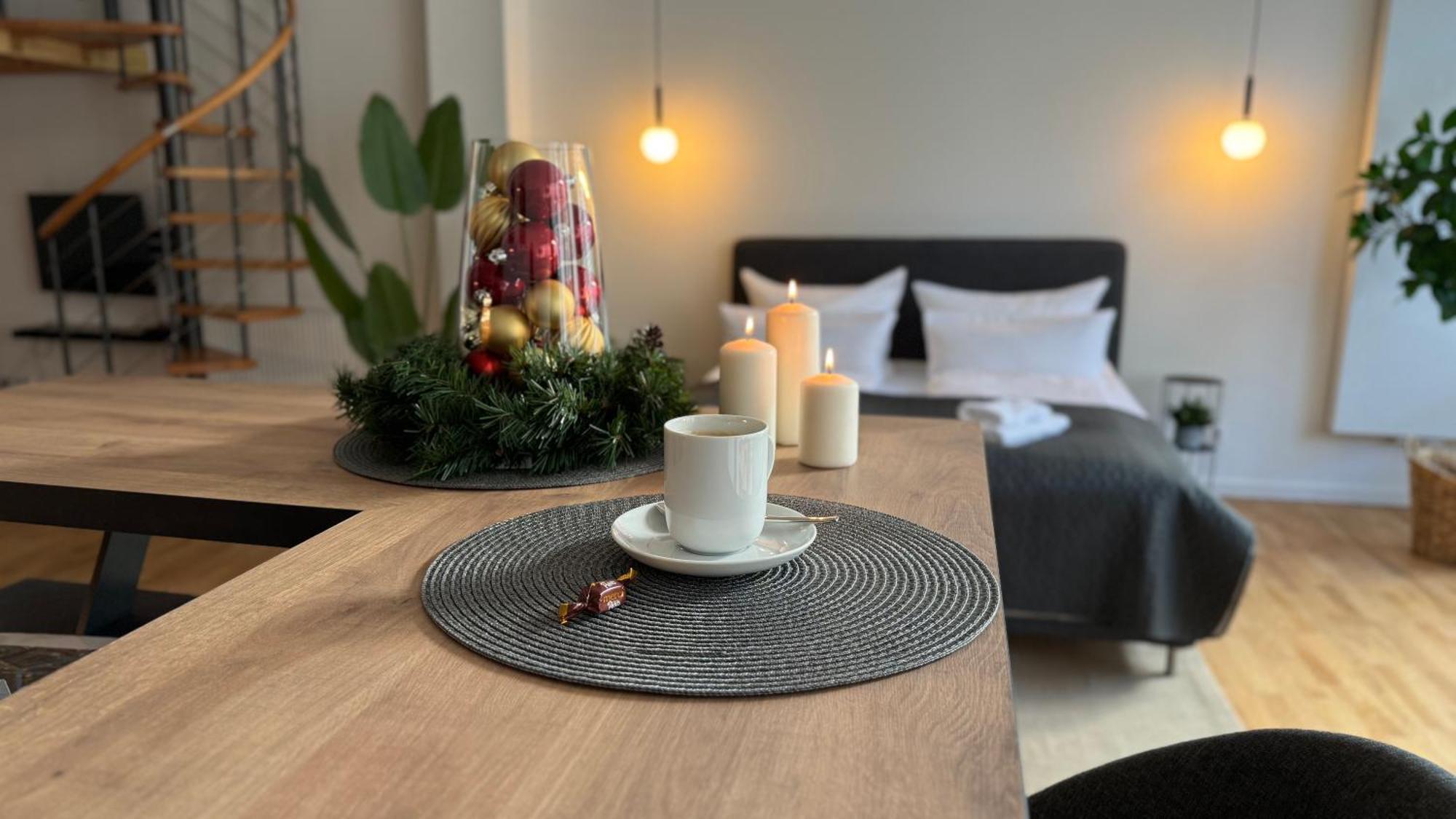 Neu! City-Loft-Apartment Im Goethe Palais I 5P I Lift I Parkplatz I Zentrum I Helios Aue  Eksteriør bilde